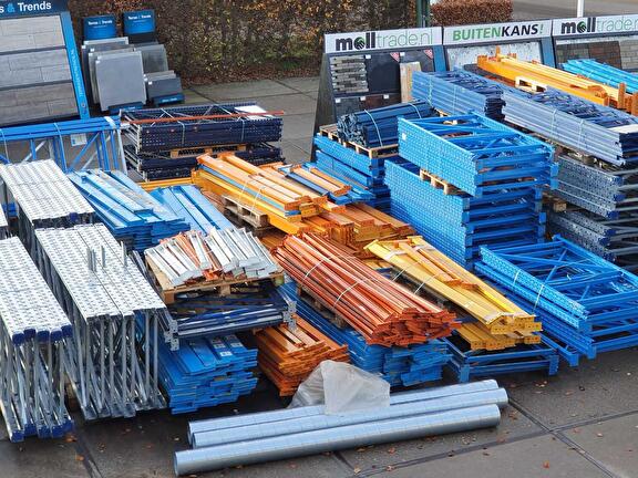 Partij palletstellingen